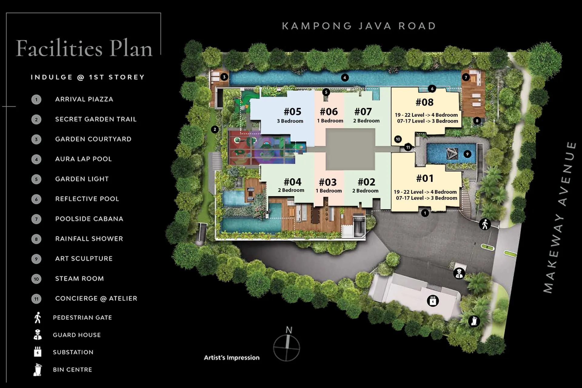 Atelier Condo Floor Plan Siteplan And Unit Layout